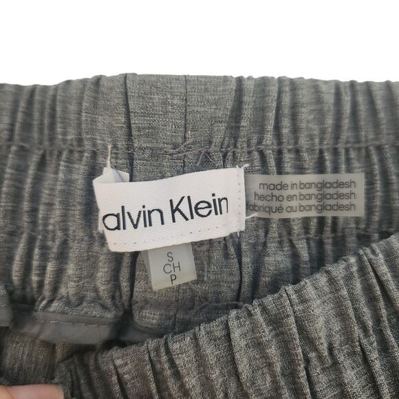 Gray Tracksuit Womens Small Calvin Klein Lightweight Sweater Full Zip Joggers - Picture 16 of 16